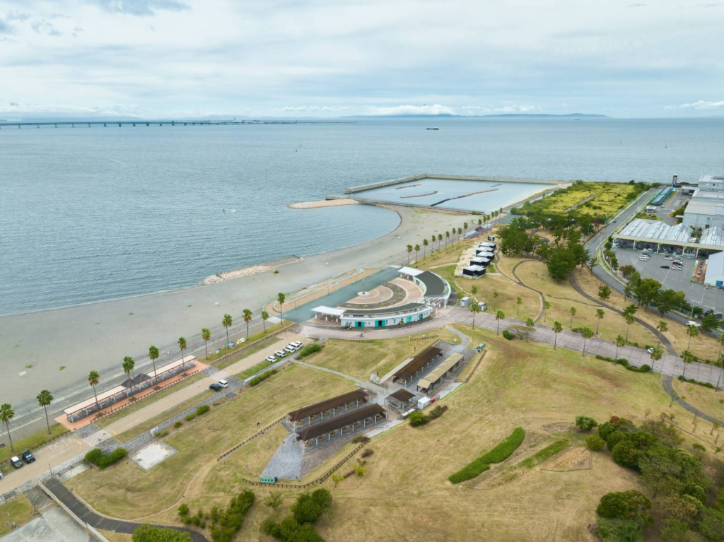 RVパーク 二色の浜公園 海浜緑地